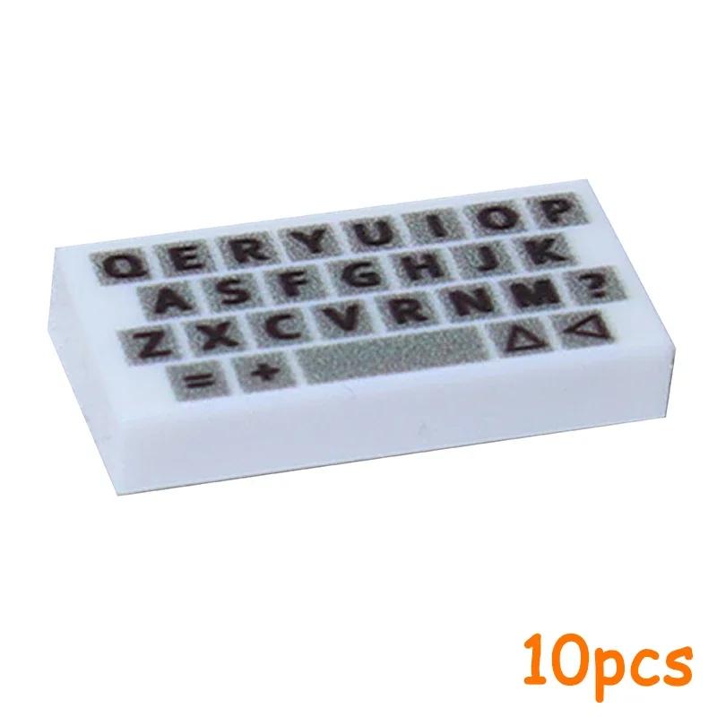 Ungiftige Bedruckte 2x2 1x1 1x2 3069 3039 Messgeräte Bedienelemente Center Radarbildschirm Tastatur Muster Fliese Schräge Bausteine Ziegel Stadt Moc Teil