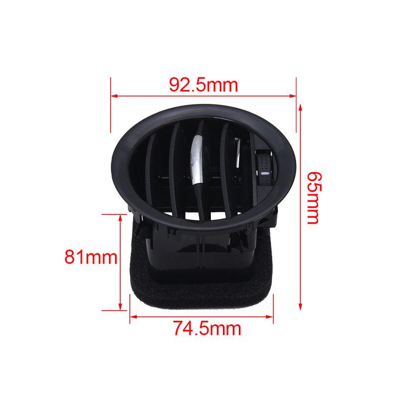 Vyměnitelný kryt výdechu vzduchu do auta Mřížka vnitřní zásuvky Kryt větracího otvoru klimatizace pro Opel ADAM CORSA D MK3 Vauxhall 2201099 13417363