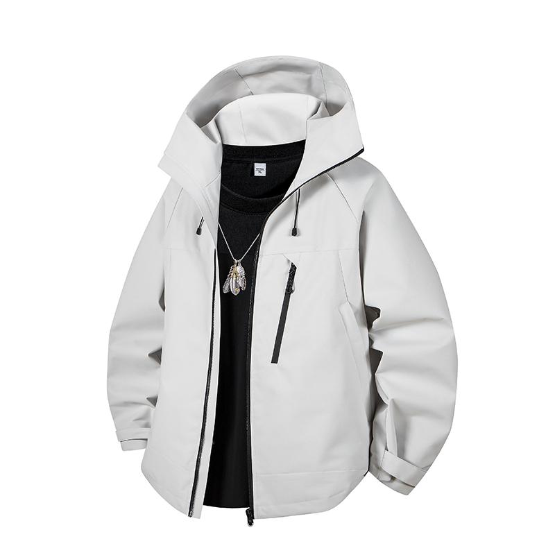 Autumn And Winter Jackets For Men, Solid Color Jackets For Men, Simple Men's Jackets, Men's Tops, Loose Casual Jackets