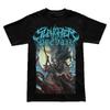 Unisex's Creative T-shirt Fashionable American Clothing with Trendy Patterns Featuring Russian and Rock Heavy Metal Popular Prints