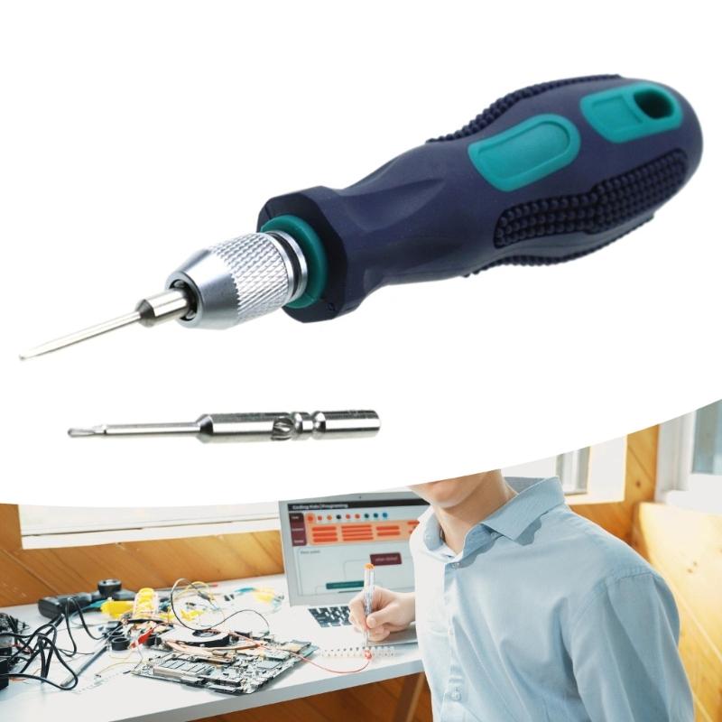 Universal Phone Repair Handle 5MM Handle Screwdriver Bit Consistent With Multiple Tools Never Slip Design