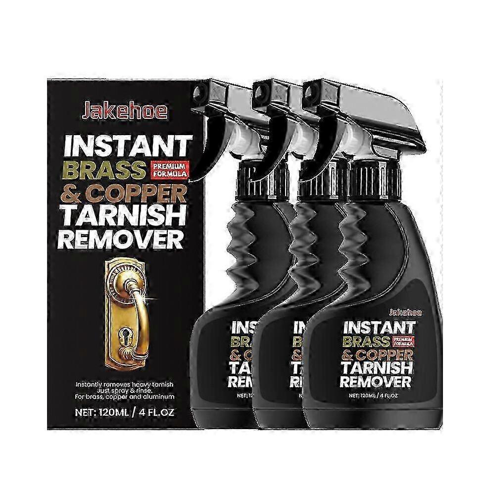 3x Brass & Copper Tarnish Remover