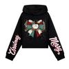 Kids Casual Fashion American Flag Printed Long Sleeve Hooded Sweatshirt