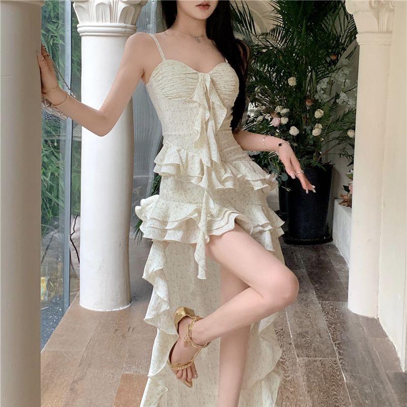 

Сладкий и пикантный летний сарафан с оборками и цветочным принтом XL (Premium)