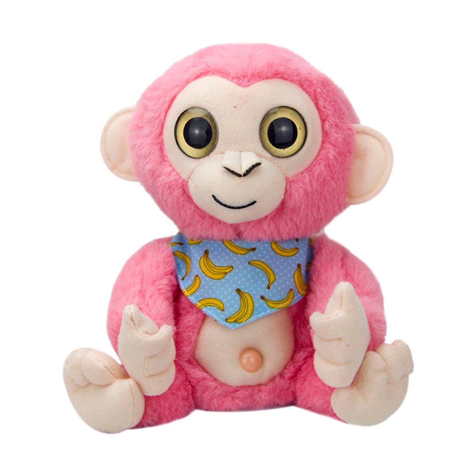 

Милая мимикрия, говорящая обезьянка, электронная плюшевая игрушка «Что ты говоришь» One Size