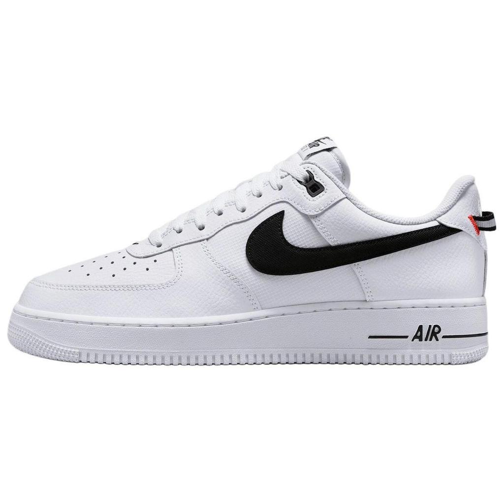 New Nike Air Force 1 Low '07 LV8 White Black Bright Crimson HV9509-100