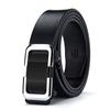 New Toothless Automatic Buckle Belt Men's Inner Wear Belt Fashionable All-Match Business Middle-Aged and Elderly Pant