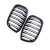 For BMW G01 X3 G02 X4 2018- Front Grille Racing Grills Car Front Kidney Replacement Glossy Black Single Double Grill Grille