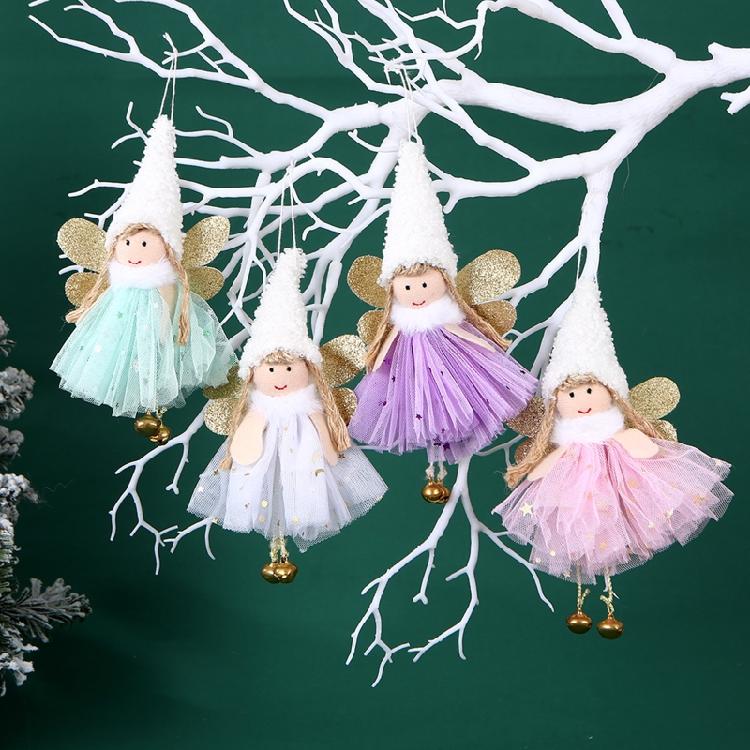 Hanging Angel Christmas Tree Ornaments Holiday Decorations Guardian for Children