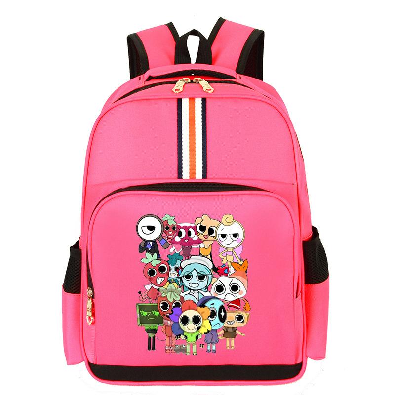 Cartoon Peripheral Trend Children'S Backpack Primary And Secondary School Students Large-Capacity Schoolbag