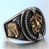 New Creative Hip-hop Style American Military Ring European and American Men's Hand Jewelry