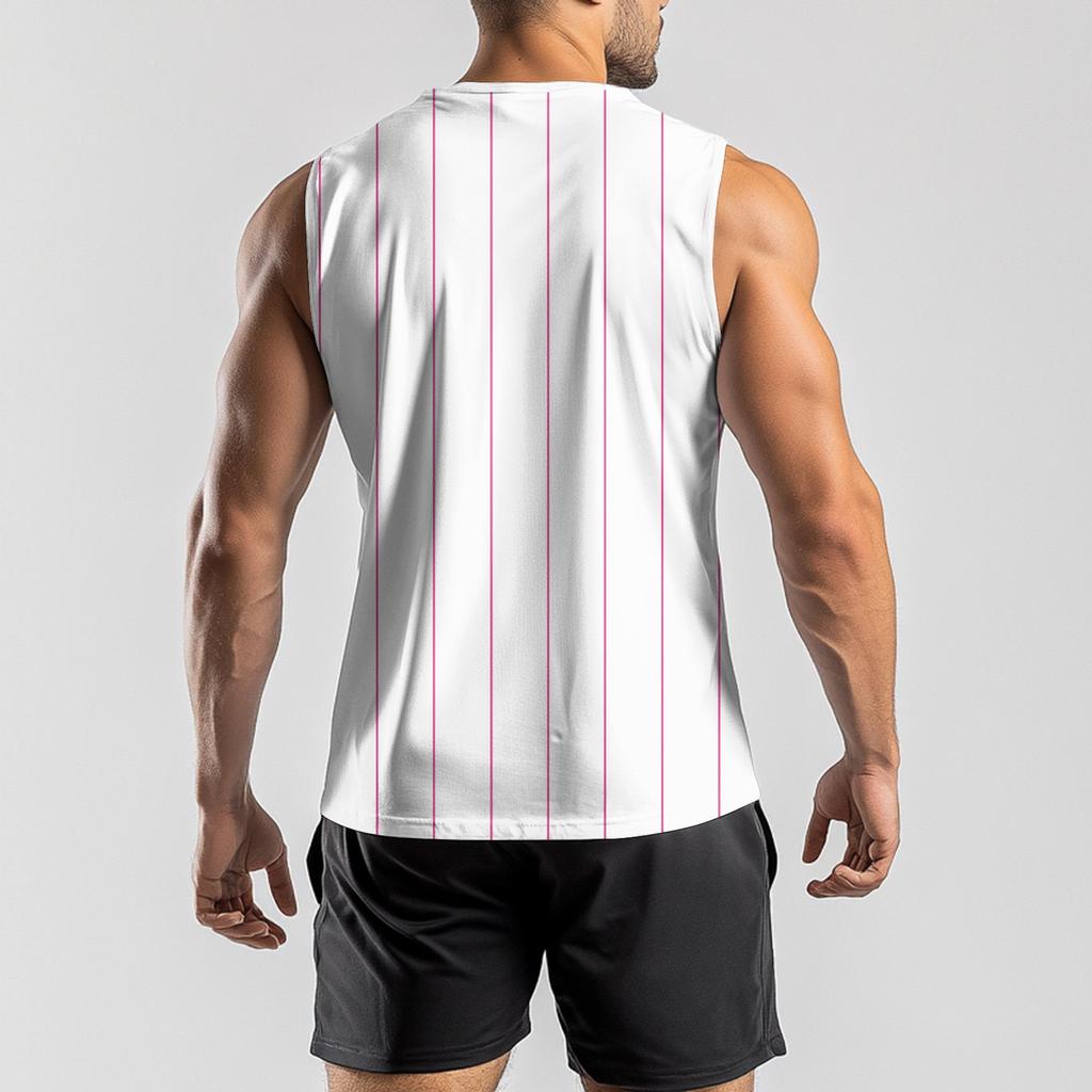Men's Fashion Printed Sports Casual Sleeveless Vest