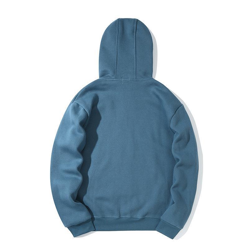 Trendy Autumn/Winter Unisex Round Lens Zipper Hoodie