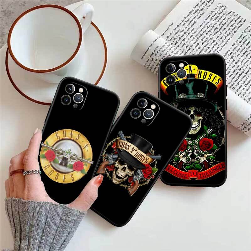 G-guns R-roses Phone Case for Motorola Edge 60 60s 70 G86 G56 G54 E14 G04S G45 G54 G64 X30 X40 X50 S30 S50 Pro Power Tylus