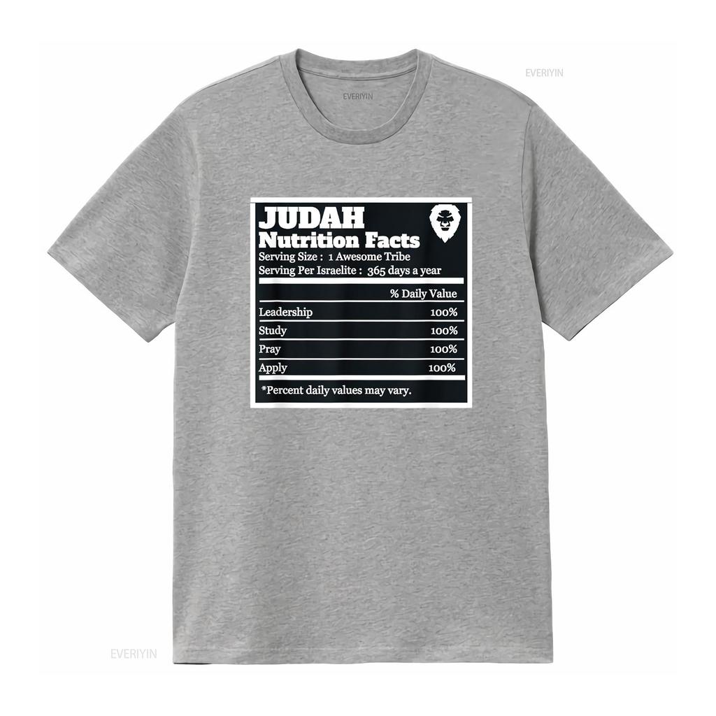 Womens Tribe Of Judah Nutrition Facts Hebrew Israelite T Shirt White Small vintage Washed Breathable Soft Unisex Versatile