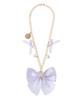 Maison de Fleur Charm, Bijou Ribbon Pearl Bag Charm, Women's, Ivory