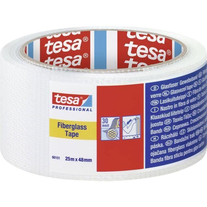Tesa Tesa 60101-00000-00 Ruban adhésif toilé tesaProfessional blanc (L x l) 25 m x 48 mm 1 pc(s)