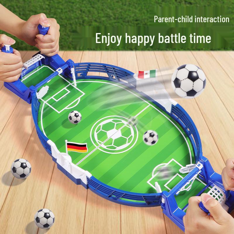 Kids' Foosball Table Game: Two-Player Parent-Child Interactive Football Toy for Boys and Girls