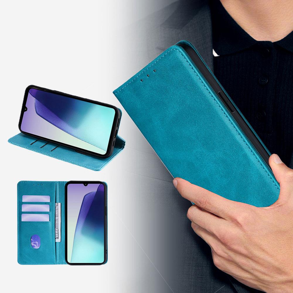 For POCO C75 4G Leather Flip Phone Case Luxury Shockproof Wallet Cover for Xiaomi Poco C75 Poco M6 Plus Magnetic Book Case Funda