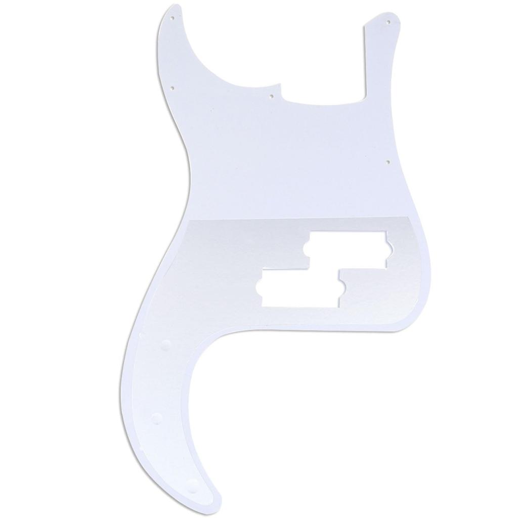 Musiclily Pro 13-Hole Precision Bass PB Pickguard for 4-String Fender Japan Precision Bass, 4-Piece Brown Tortoiseshell Pickguard