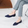 Shoes Woman Flat with Pointed Soft Knitted Sole Breathable and Comfortable Women's Flats Shoes Spring and Autumn 2025 New Model