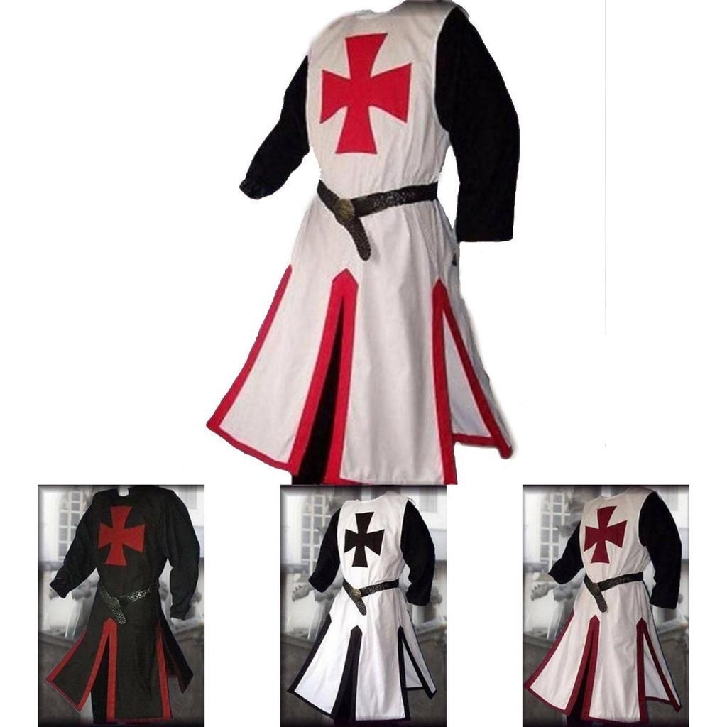 Deluxe Polyester Medieval Knight Long Sleeve Outfit Cosplay Costume