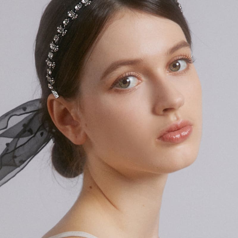 

Жан Поль Кларисс Марсель Хрустальный ободок для волос LFHB0765 Silver