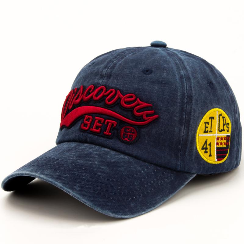 

Мужская бейсболка с вышитыми буквами, винтажная кепка Snapback в стиле хип-хоп, модная повседневная хлопковая кепка для женщин унисекс Casquette темно-синий