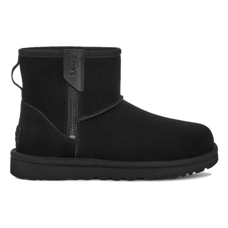 UGG Classic Mini Bailey Zip Boot Black (Womens) Women Sneakers 1151230-BLK