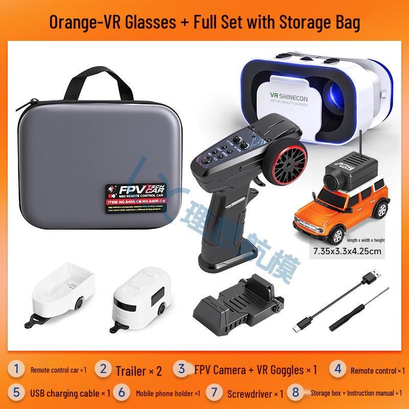 Weili 6405 FPV Mini RC Car: Full-Scale, Camera-Equipped Remote Control Toy Car for Boys