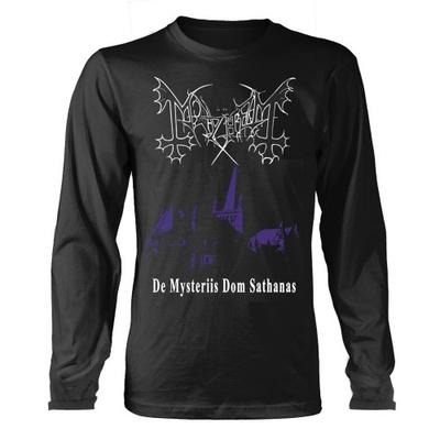 Mayhem Unisex Adult De Mysteriis Dom Sathanas Long-Sleeved T-Shirt