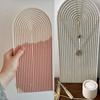 32cm Arch Tray Silicone Molds for DIY Handmade Plaster Cement Concrete U Shaped Jewelry Storage Base Home Decor Crafts