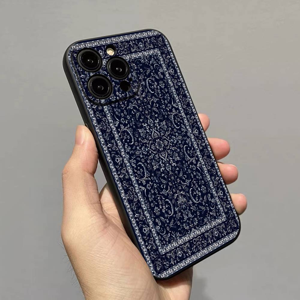 Ретро-чехол для телефона с персидским принтом для iPhone 17 15 16 14 11 12 13 Mini Pro Max Plus iPhone 12 pro