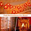 1pc 10/20 LED Maple Leaf String Lights Battery Powered Fairy Lights For Home Party Holiday Arrangement Scene Outdoor Decoration