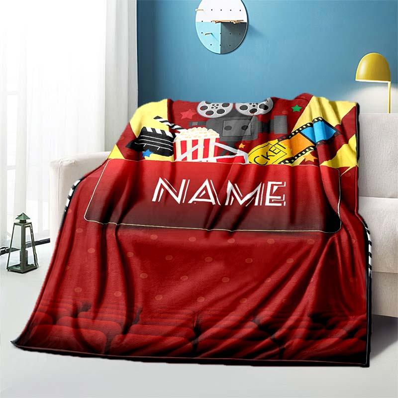 Periodic Table Customize Your Name Blanket Used For Chair Office Sofa Bed Camping Soft And Warm Giving Friends And Relatives Birthday Graduation Gift