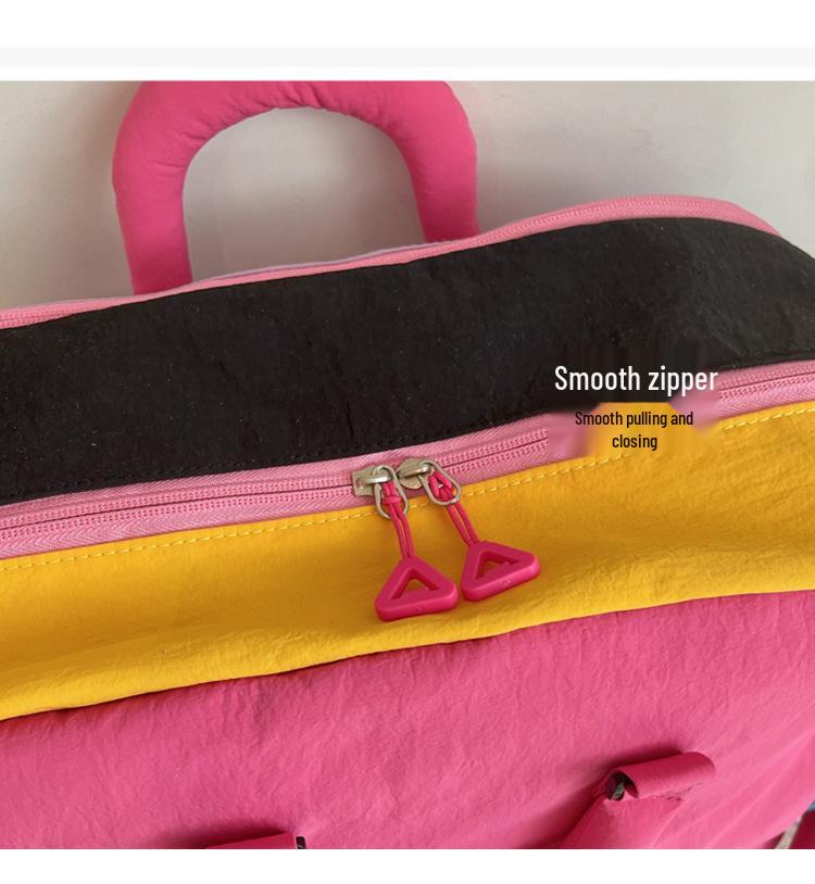INS Dopamine Fashion Travel Bag: High-Style, Short-Distance, Large Capacity Gym Bag with Wet/Dry Separation