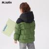 M.Latin Boys' Winter Windproof Patchwork Down Jacket