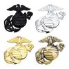 Weather Resistant Car Decal Celebrating US Marine Corps 250th Anniversary Featuring 3D Shape & Enamel Coloring for Auto