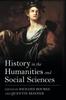 The History In The Humanities And Social Sciences by UNKNOWN - Hardback Book