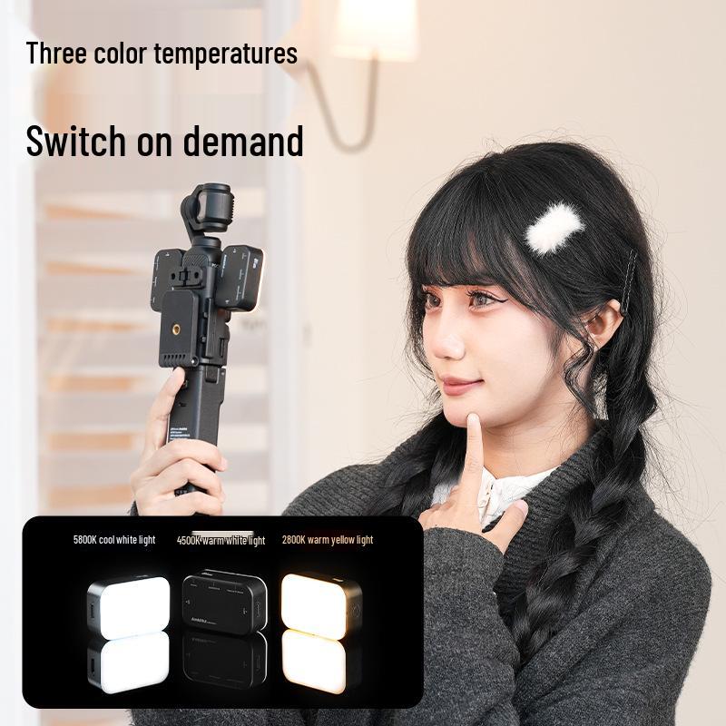 Ambitful ML01 Magnetic Fill Light for DJI Pocket 4/3 Sports Cameras