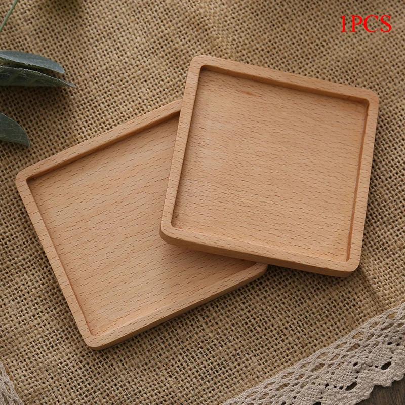 Durable Wood Coasters, Round Placemats, Heat Resistant Drink Mat, Table Pad, Coffee Cup Pad, Non-slip Mat, Insulation Pad