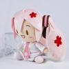 @@Kreslená plyšová panenka Hatsune Miku 20cm Hračka Anime sakura Miku sněhová Miku Postava Kawaii Sedící pozice Fufu Dětský vánoční dárek