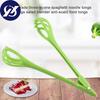 3 In 1 Heat Spaghetti Noodles Clip Eggbeater Salad Blender Food Tong