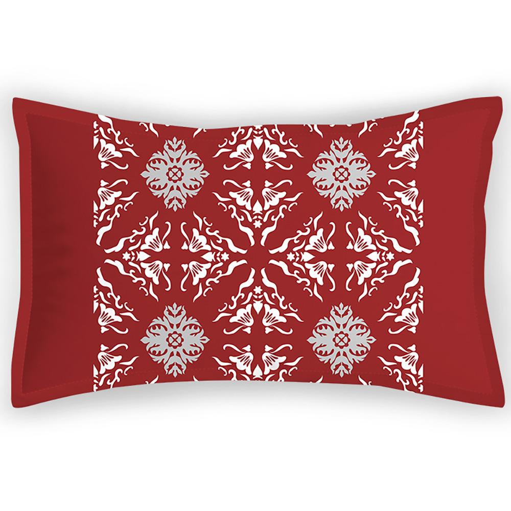 New Style Pillowcases Classic Shading Satin Pillowcases Digital Printed Home Pillowcases