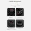 Chain Lock Number Lock 4 Digit Bicycle Lock Security Lock Zinc Zinc Alloy Padlock  Drawer