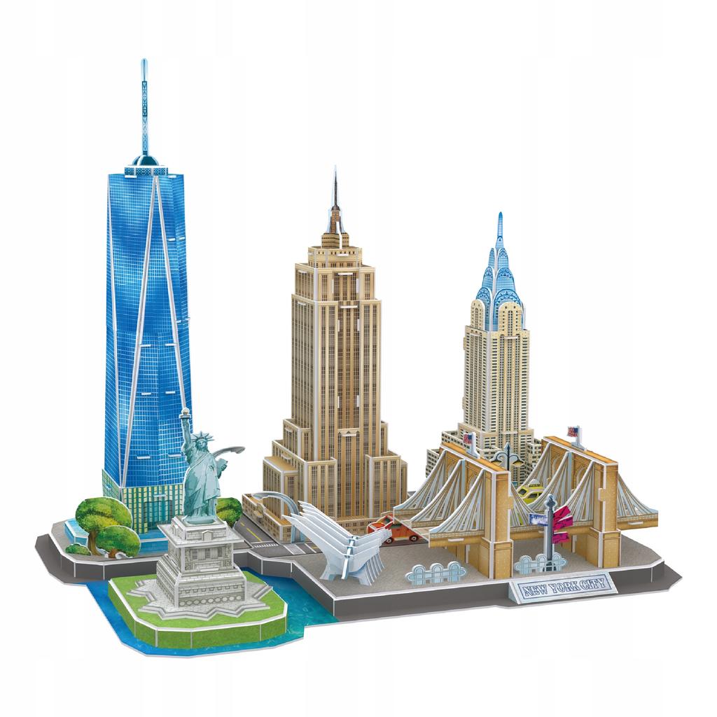 PUZZLE 3D CITY LINE NOWY JORK 2552