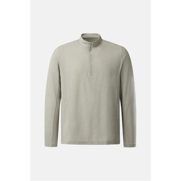 Kolon SporTs Men Basic Long Sleeve Zip Up T shirT jwTbm25261mud
