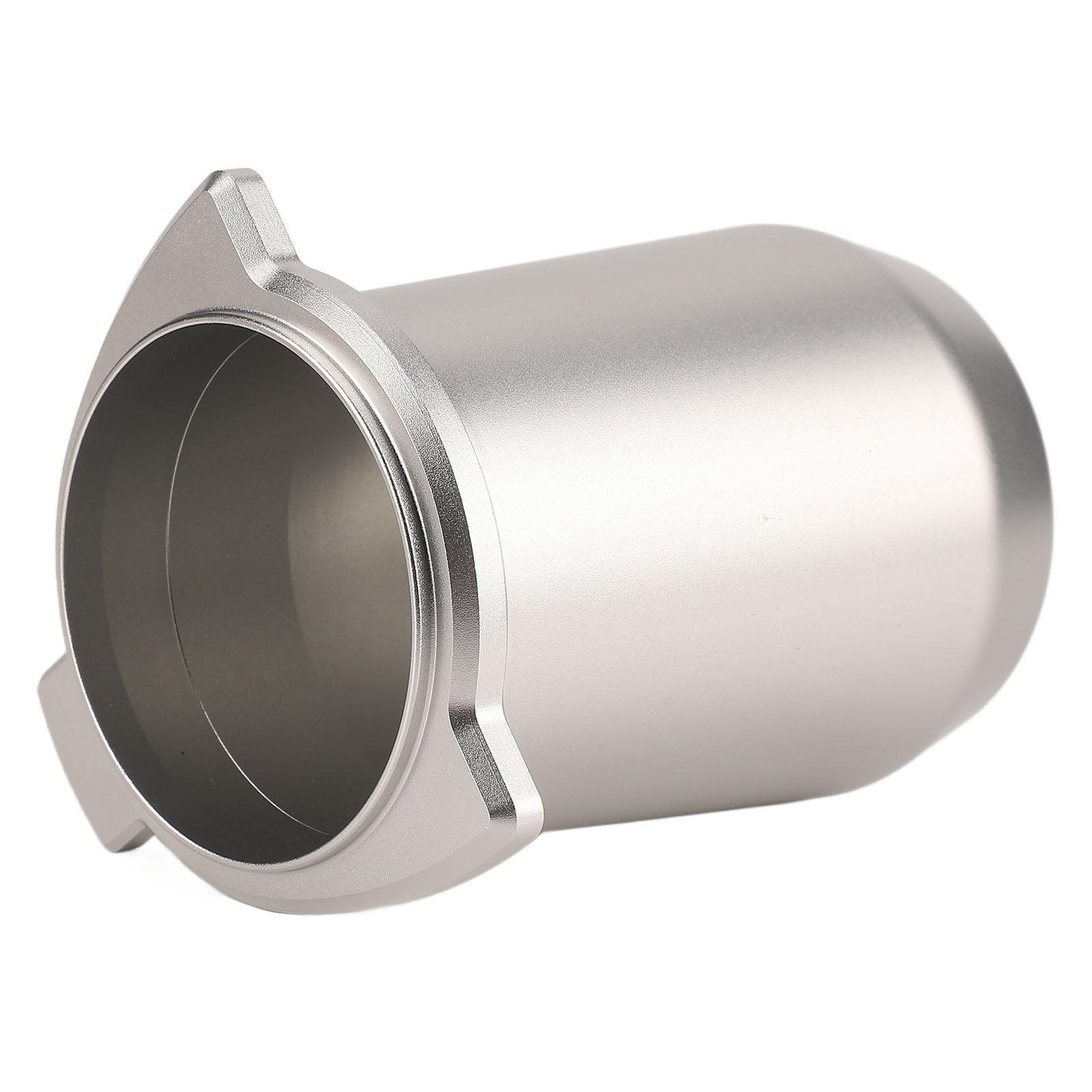 

Coffee Powder Cup 54mm Aluminum Alloy Powder Feeder Cup Compact Lightweight Anti Flying Coffee Dosing Mug for Breville 8 серебряный