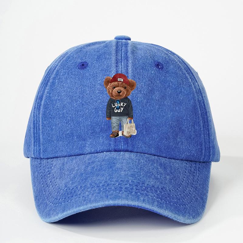 American Letter Embroidered Sun Hat Couple Mesh Breathable Duck Tongue Hat Truck Hat Versatile Baseball Hat