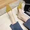 Slippers Girl 2025 Spring and Summer Wear Fashion Versatile Internet Celebrity Fairy Style Bag Head Half Slippers Thin Heel Pointed Sandals